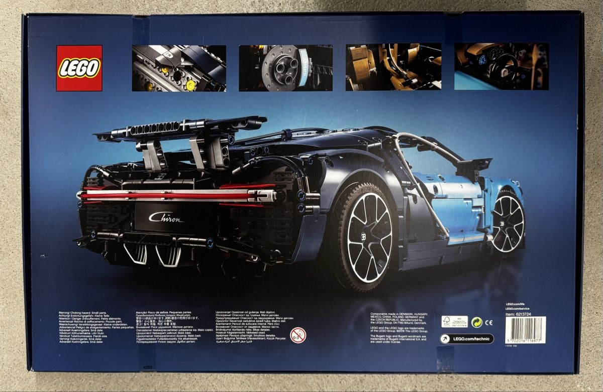 Bugatti Modellini d'auto: LEGO Technic 42083 Bugatti Chiron neu – Nuovo e nell'imballaggio originale da Winkel venduto da the_6xxt 1
