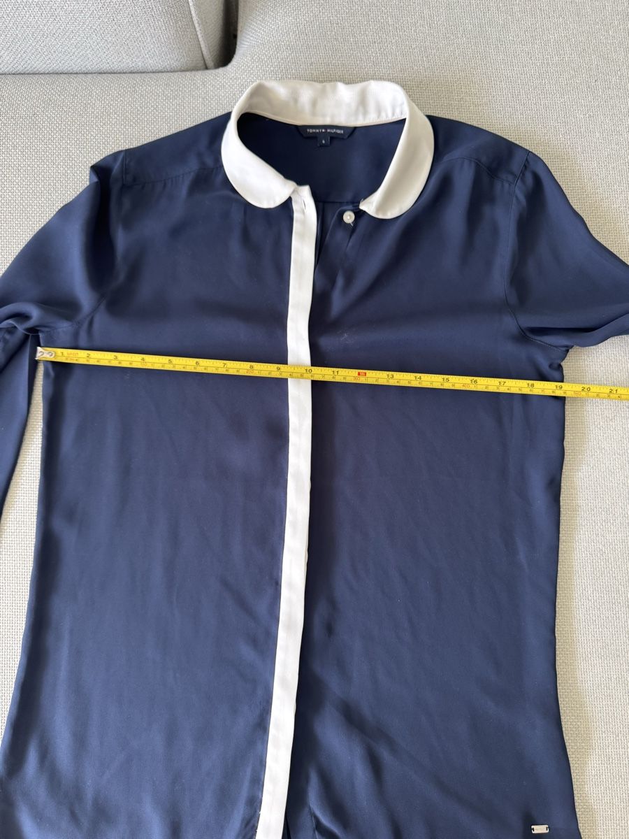 Tommy Hilfiger Camicette: Tommy Hilfiger blaue Bluse, S – Nuovo (secondo la descrizione) da Granges VS venduto da rvn 3