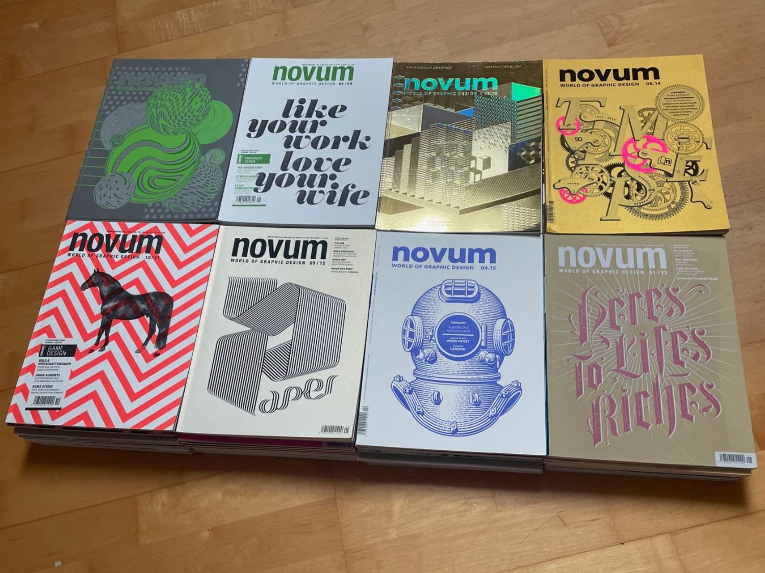 Libri: 100 Stück NOVUM Graphik-Design /Gebrauchsgrafik Graphis – Usato da Luzern venduto da oh_08 1