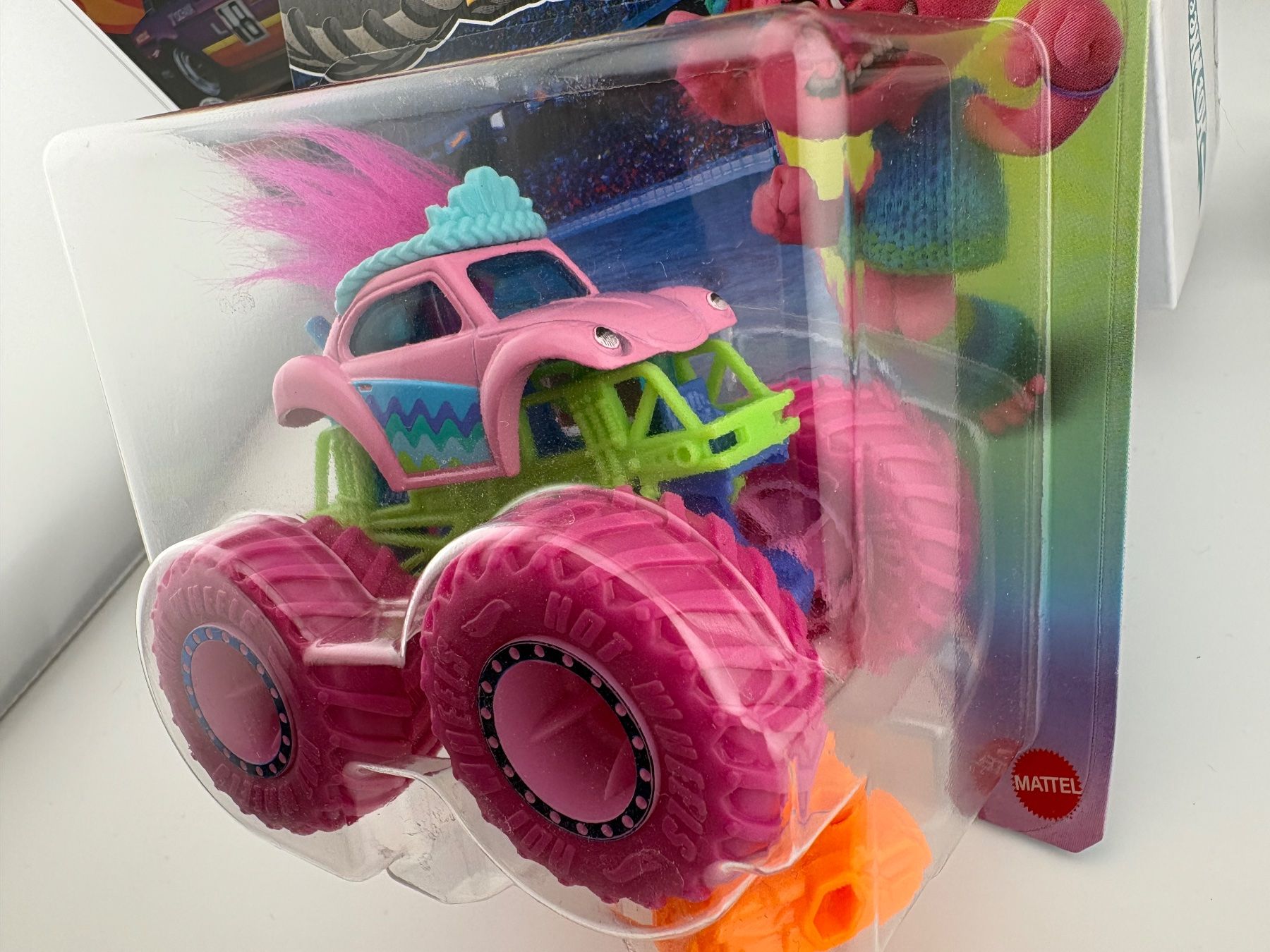 Hot Wheels Modellini d'auto: Hot Wheels Monster Trucks Trolls Poppy – Nuovo e nell'imballaggio originale da Flawil venduto da HeisseReifen 2
