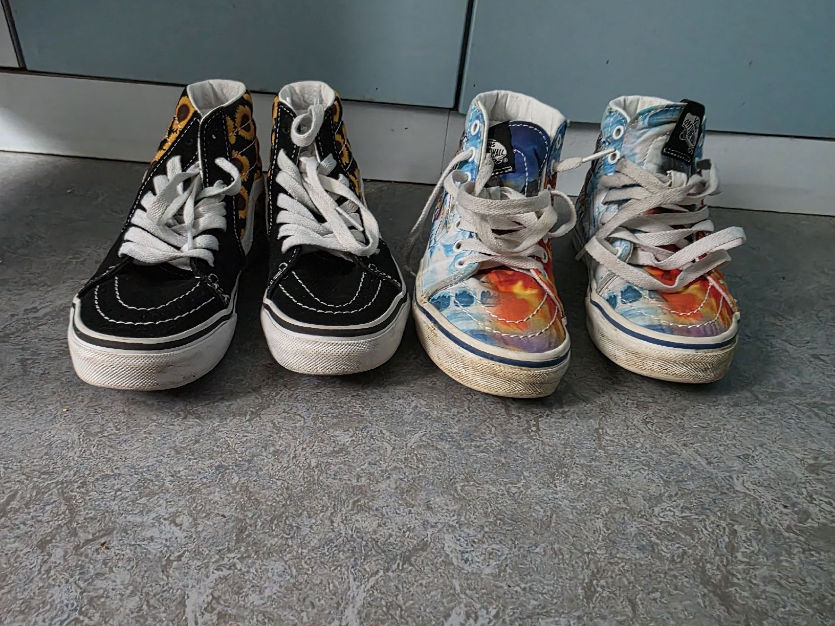 Vans Scarpe per ragazzi: Vans High-Tops - Sunflowers & One Piece , Size 31 – Usato da Ebikon venduto da TessStoran
