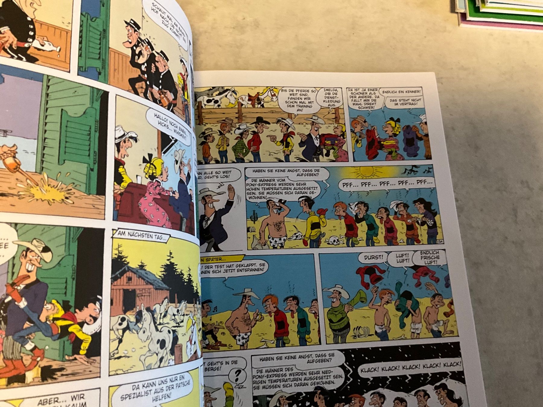 Comics: Lucky Luke - Der Pony-Express - Band 56 – Gebraucht aus Agriswil von Ueli03 1