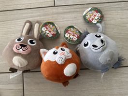 3 Coop Noëlini Plüschtiere Set neu mit Etiketten