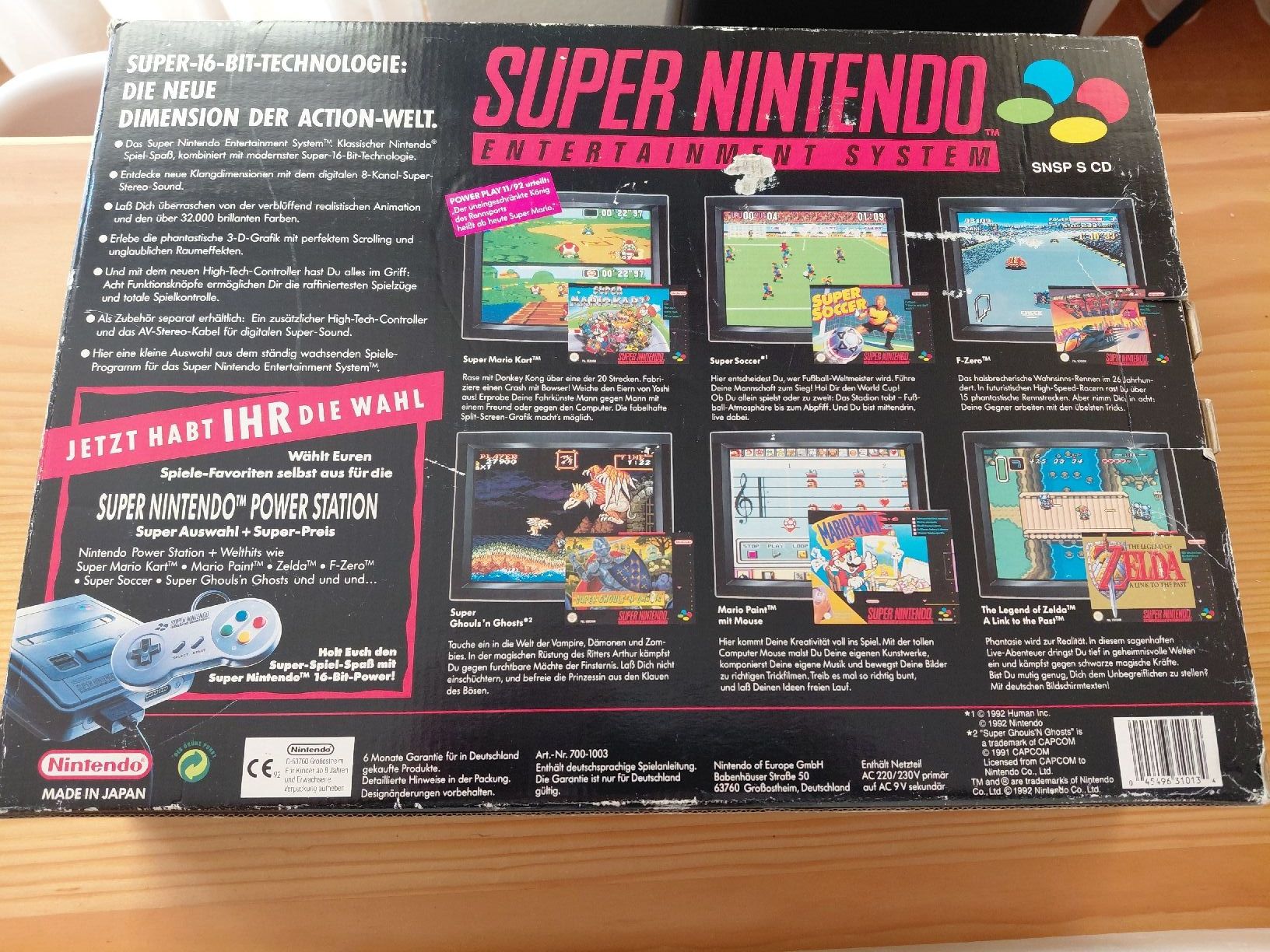 Nintendo Konsolen: Super Nintendo Entertainment System original verpackung !!!! – Gebraucht aus Biglen von mic_pjg6 9