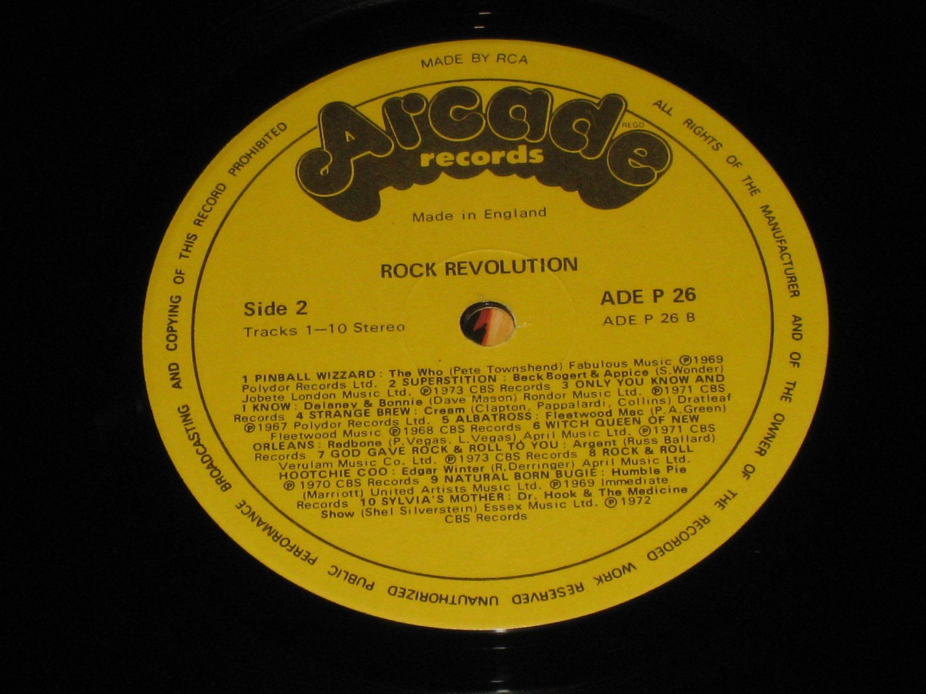 Dischi in vinile: LP - ROCK REVOLUTION - 20 ORIGINAL HITS – Usato da Steckborn venduto da Quo7 2
