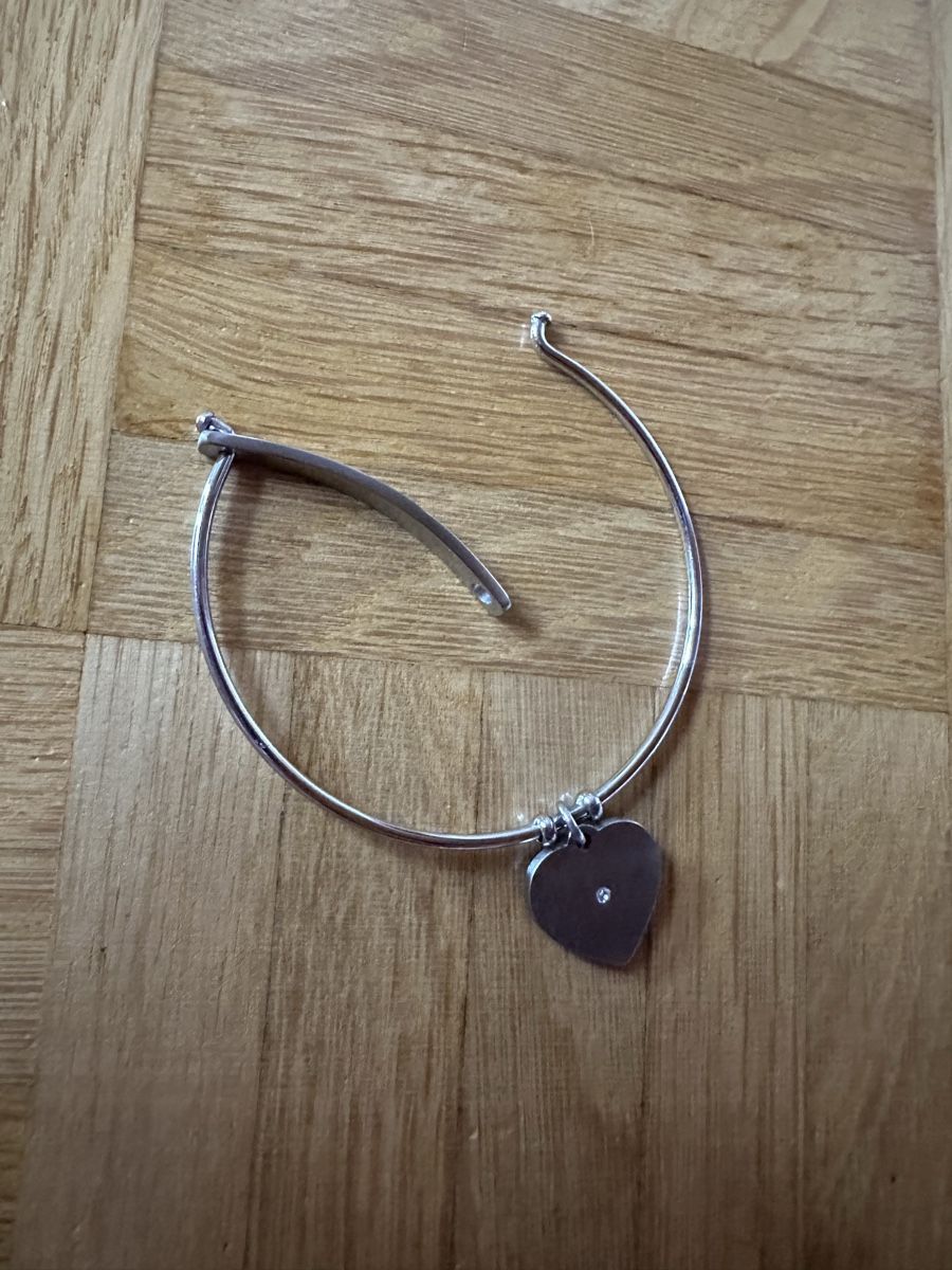Bracciali & Braccialetti: Armreif mit Herzanhänger – Nuovo (secondo la descrizione) da Wolfenschiessen venduto da Jana_jjd 3