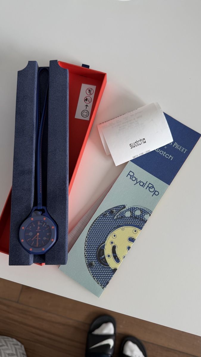 Swatch Orologi: Audemars Piguet x Swatch watch – Nuovo e nell'imballaggio originale da Paradiso venduto da viorea 4