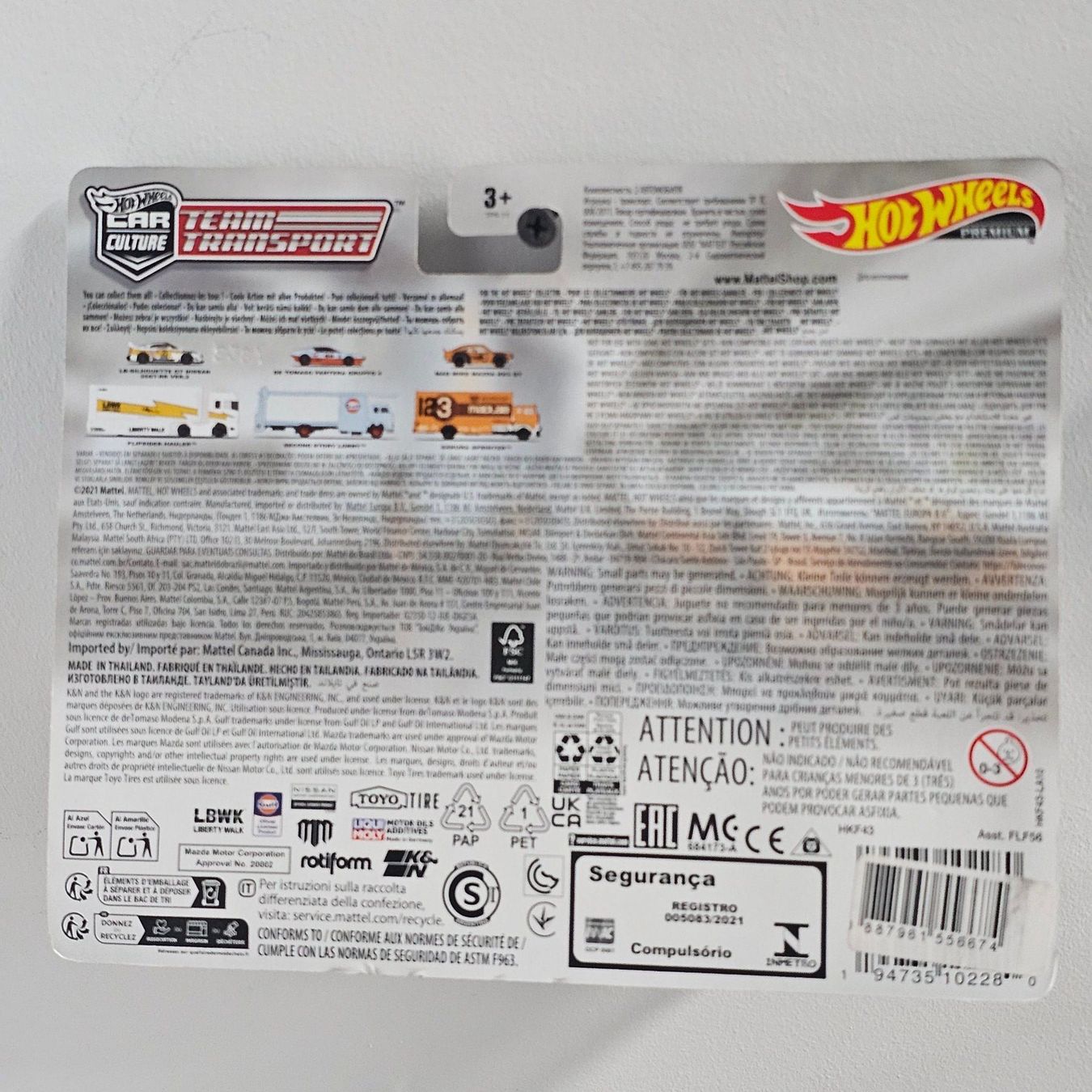 Hot wheels premium Team transport de tomasso pantera (Gebraucht) in