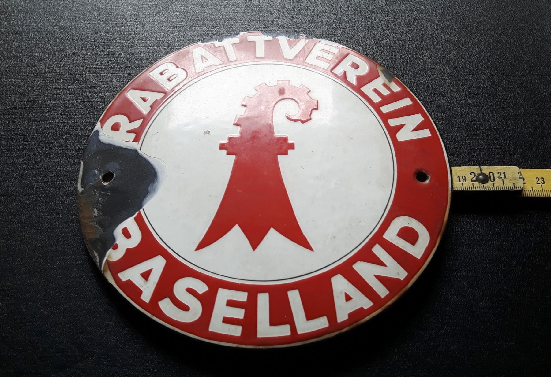 Insegne: RABATTVEREIN BASELLAND – Usato da Zürich venduto da brinkosos 2