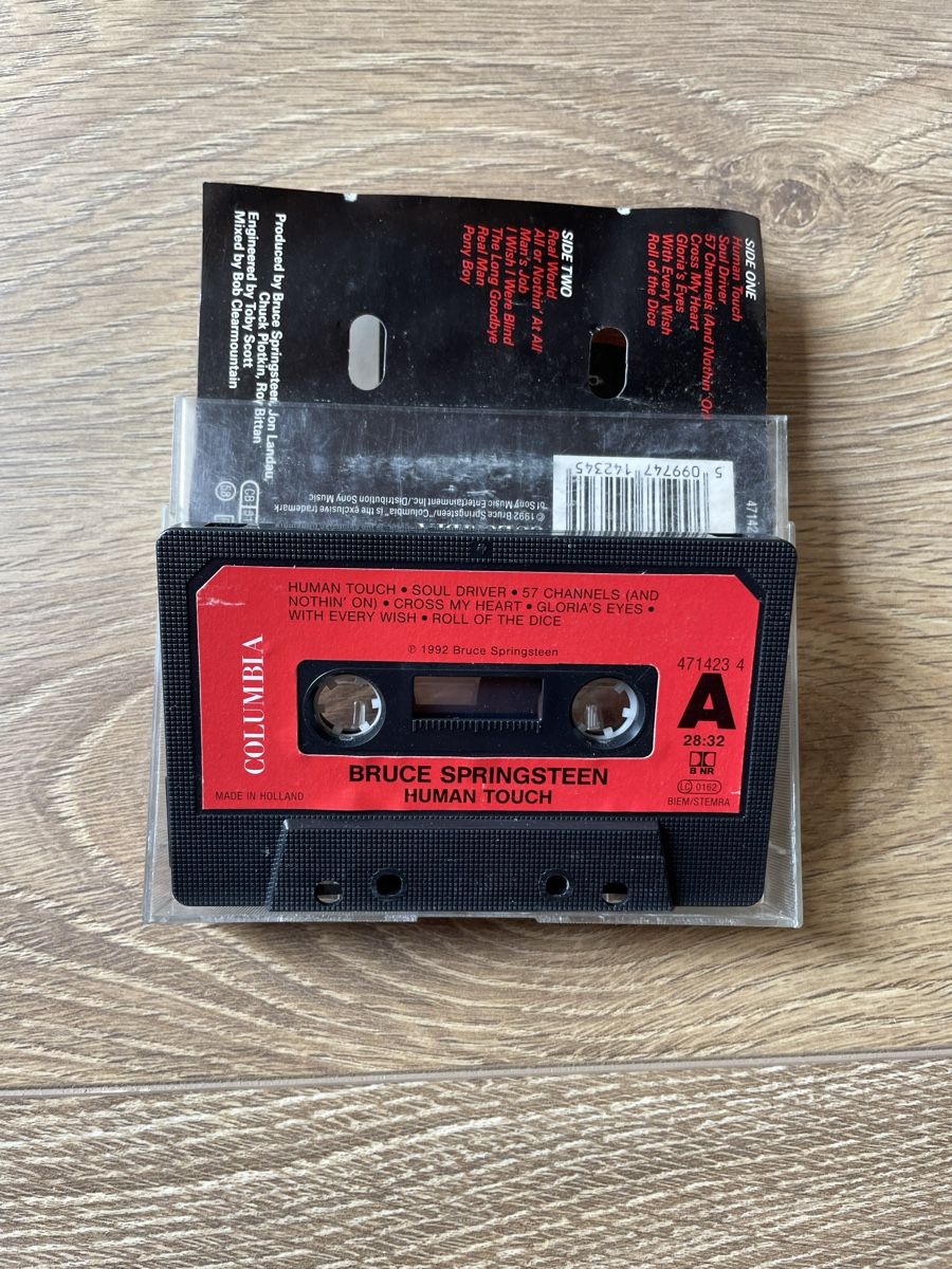 Kompaktkassetten: Cassette audio - Bruce Springsteen - Human Touch – Gebraucht aus Lonay von ju-71 3
