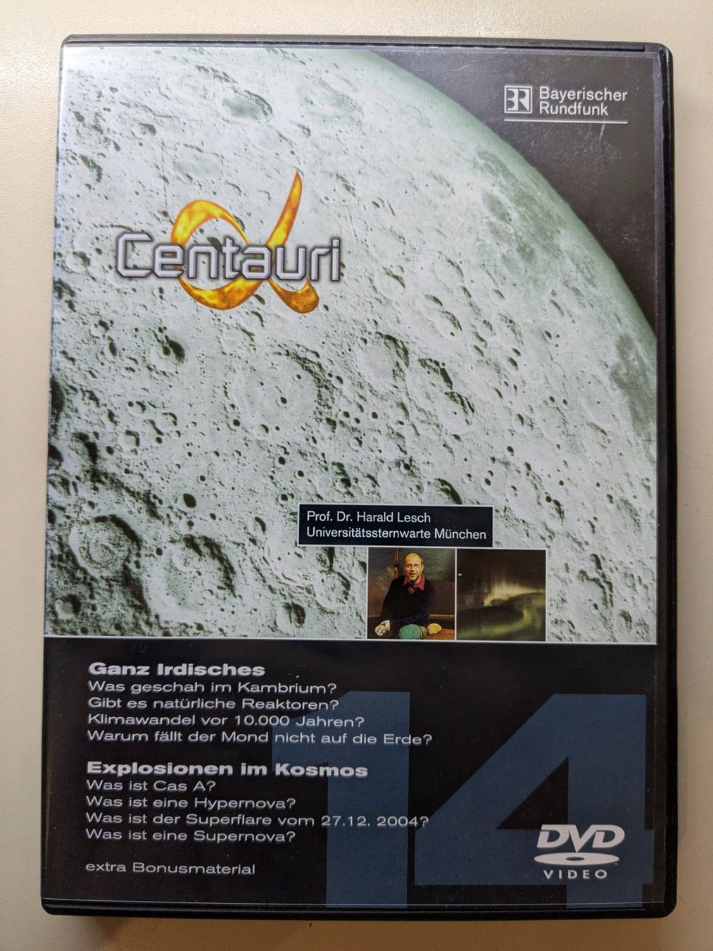 Tutti i DVDs: "Alpha Centauri 14" mit Prof. Dr. Harald Lesch [DVD] – Usato da Port venduto da gecotom