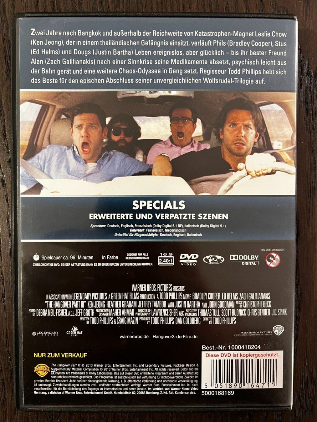 Tous les DVDs: Hangover 3 – D'occasion à Zürich par FilmFreunde 1