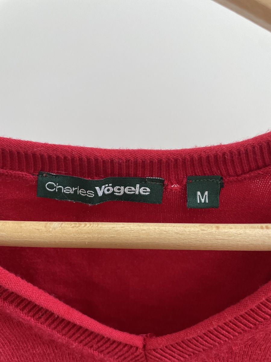 Maglioni & Felpe: Roter Charles Vögele Pullover, Grösse M – Usato da Aristau venduto da cherry-berry 1