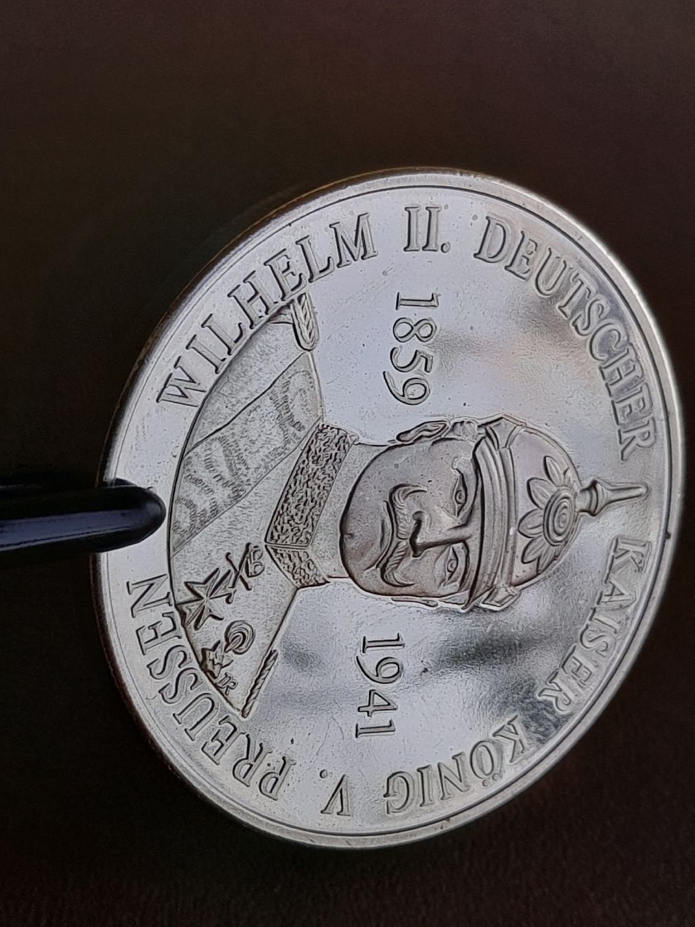 Medaglie: Medaille  Wilhelm II 1941 – Usato da Basel venduto da Basel_20 3