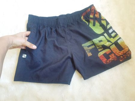 SHORTS S 36 SCHWARZ MOTIV VON FREEGUN HOSE FITNESS TRAINING