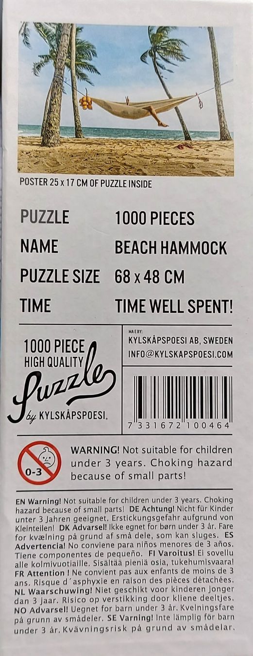 Puzzles: Puzzle Mount Rushmore + Beach Hammock, 2x1000 Teile – Gebraucht aus Belp von Utah7 5