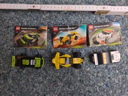 Lego Racers 8122, 8119, 8121 (Rennautos)