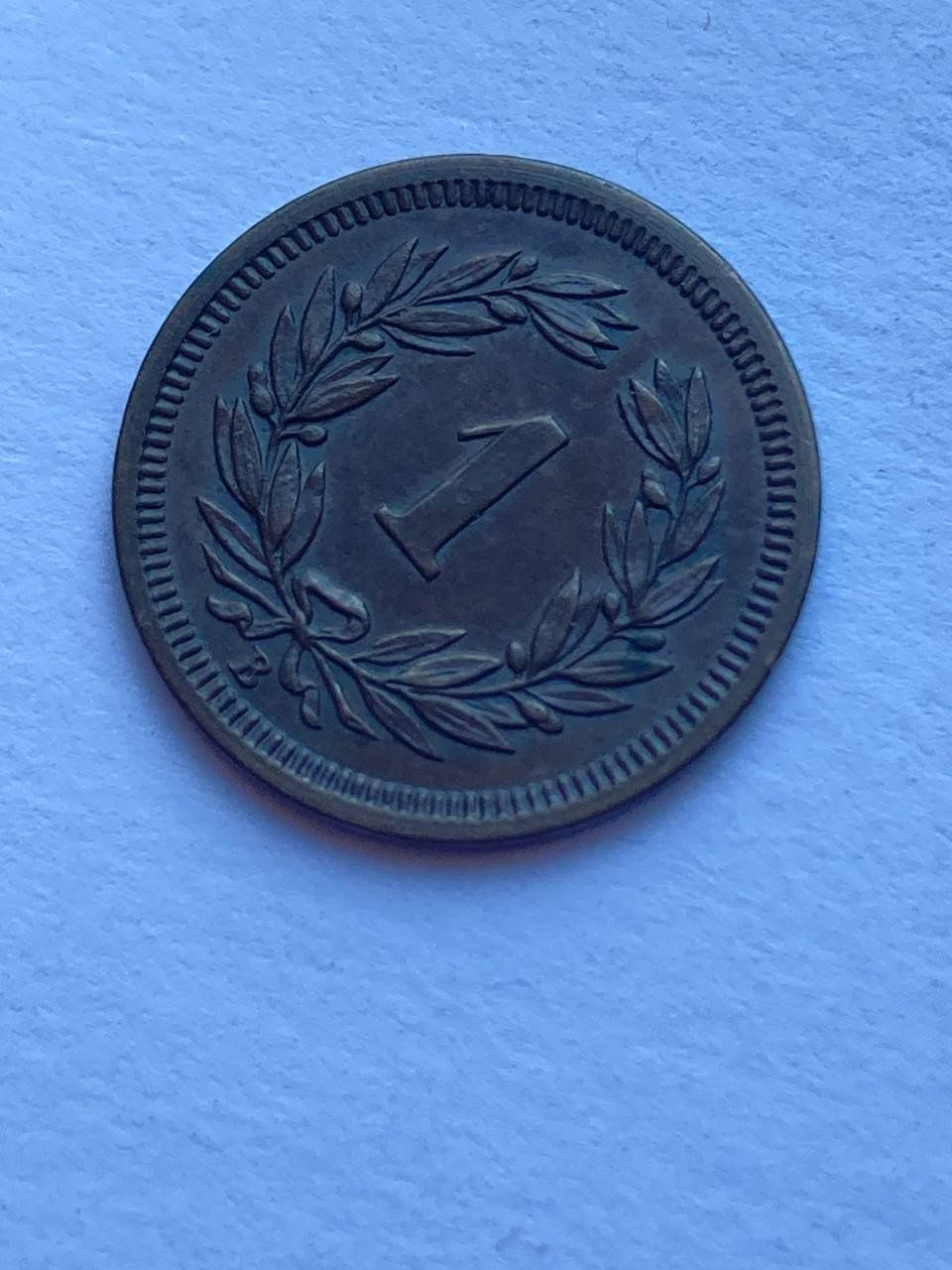 Alle Münzen: Schweiz 1 Rappen 1866 – Gebraucht aus Muralto von manueldisaba01 5