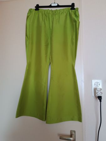 Seidenschlaghose für Damen grün