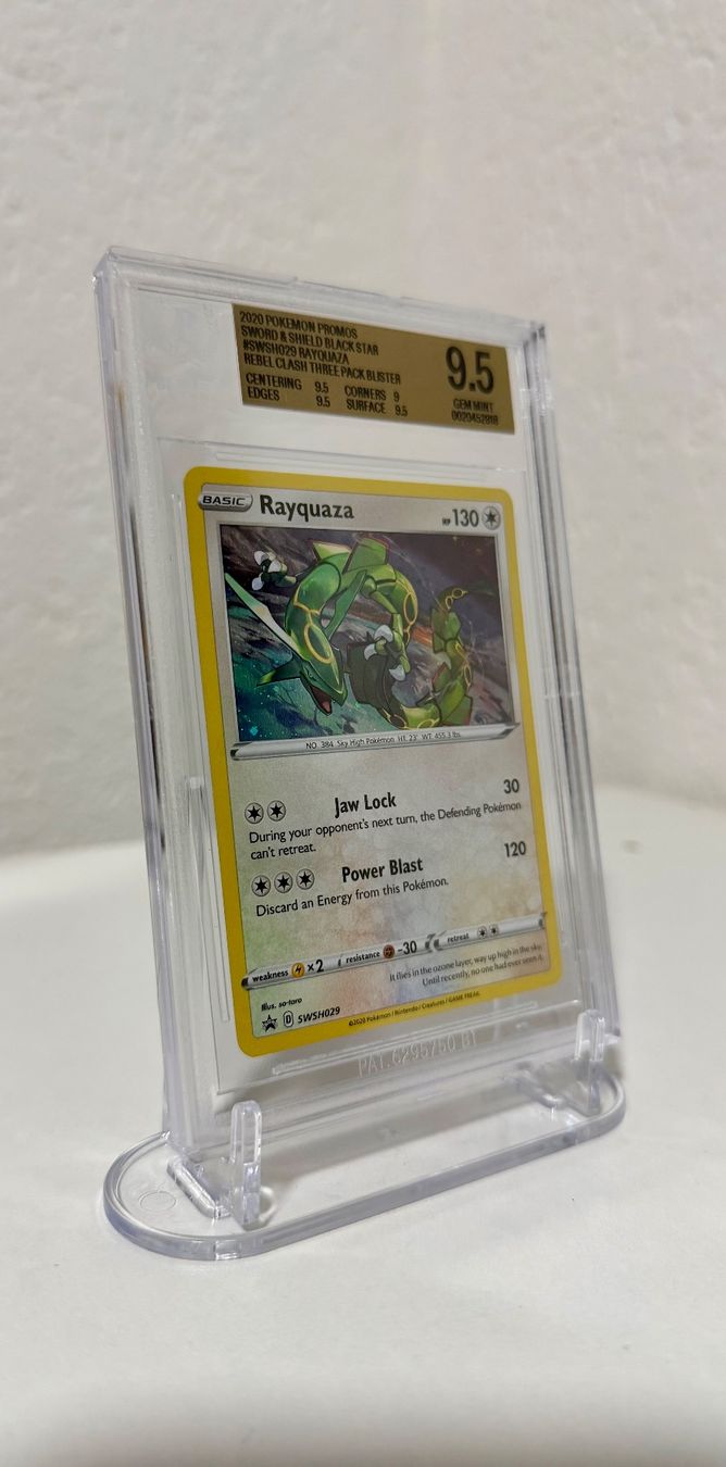 Cartoline: Rayquaza (Triple Blisters) Promo in BGS9.5 – Usato da Kleinlützel venduto da Slab_Village