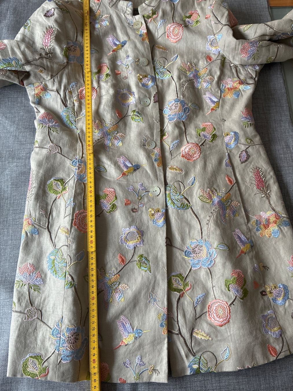 Giacche: Leinen Long-Blazer von White Label Gr 42 – Usato da Davos Platz venduto da nanigl 9