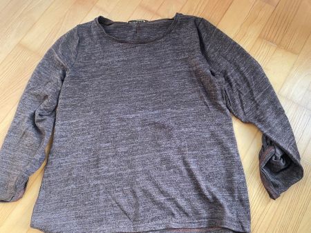 Damen Pullover Stachelbeere Gr. M rotbraun meliert