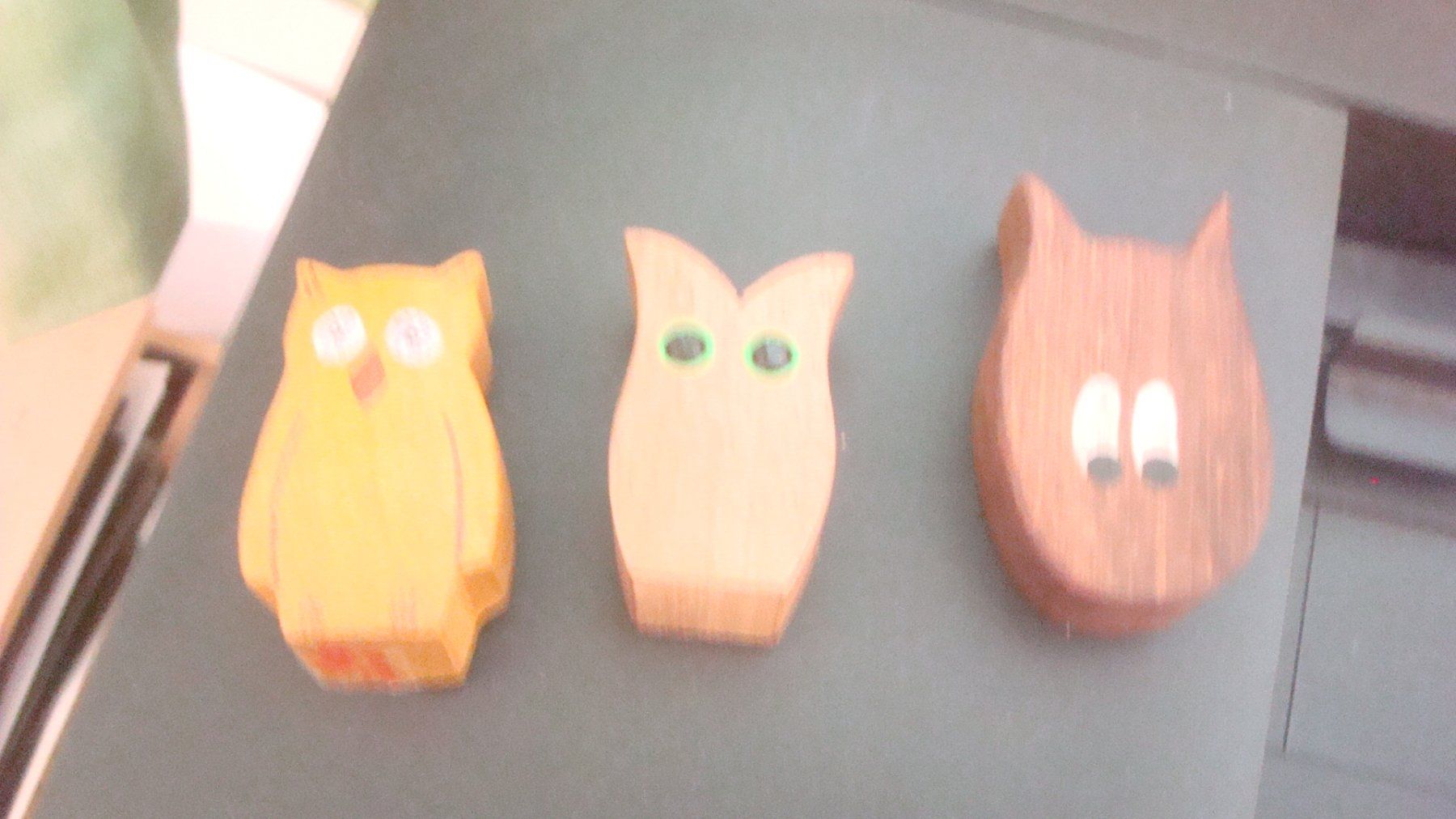 Jouets: 3 Holzeulen 4-5 cm – D'occasion à Münchenstein par Pesci6 1