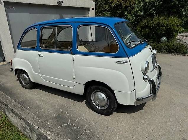 Fiat Automobili: Auto d'epoca Fiat 600 multipla perfetta – Usato da Davesco-Soragno venduto da kappas