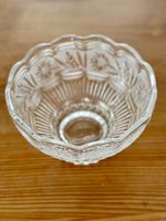 Dekorative Glasschale, Kristallglas, Vintage Stil, Top!