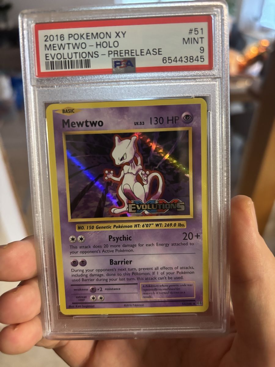 Pokémon Sammelbilder & Trading cards: Mewtwo Evolutions Prerelease 2016 Psa 9 – Neu (gemäss Beschreibung) aus Pfyn von Maw_xm9p