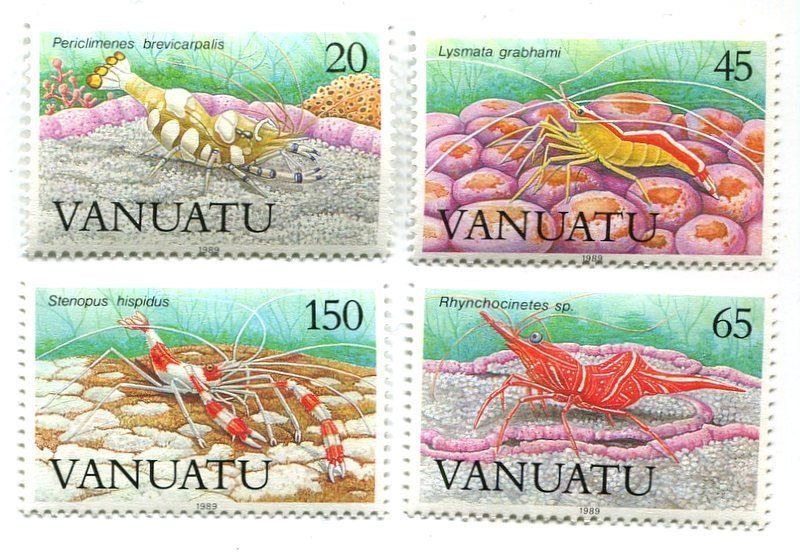 Tous les timbres: Briefmarken "Garnelen". Vanuatu – Neuf avec emballage d'origine à Basel par Butsch5