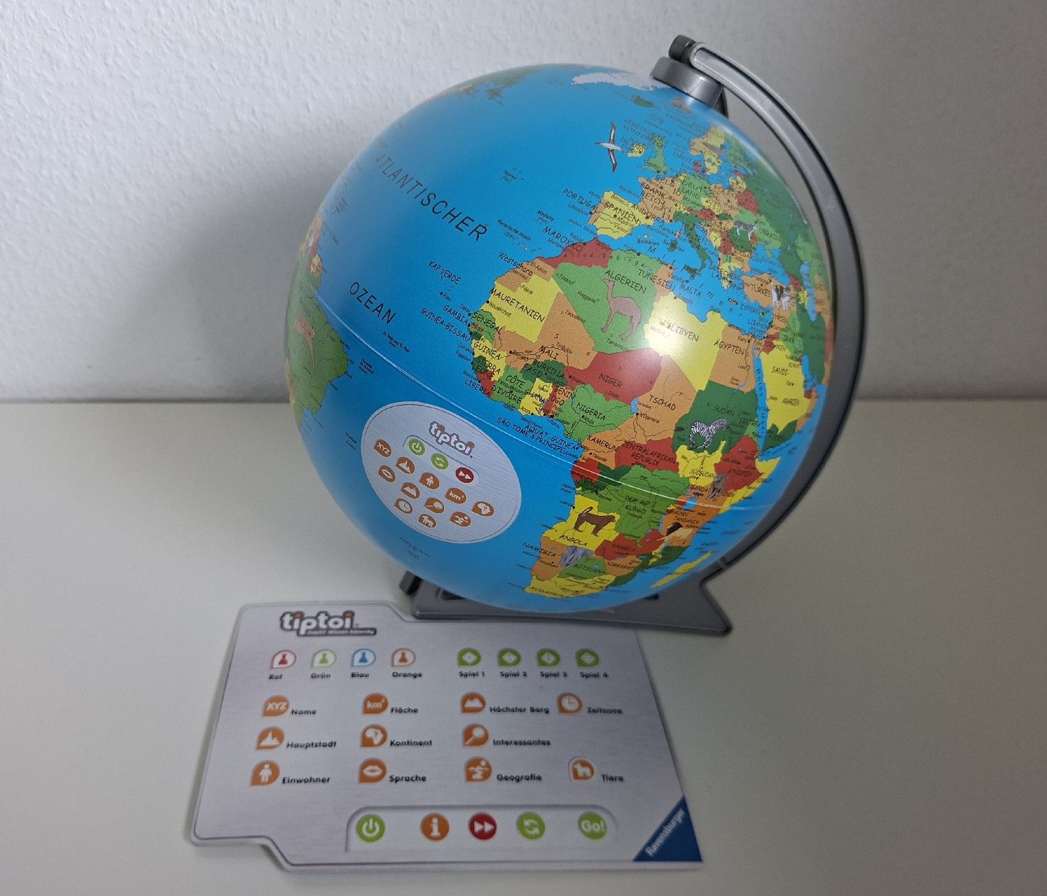 Tiptoi Giocattoli: Ravensburger tiptoi Globus + Spinosaurus (ohne Stift) – Usato da Pieterlen venduto da jak_c2lj 2