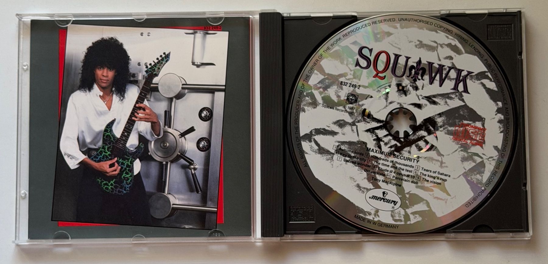 CDs: Tony MacAlpine / Maximum Security – Gebraucht aus Näfels von rottabi 2