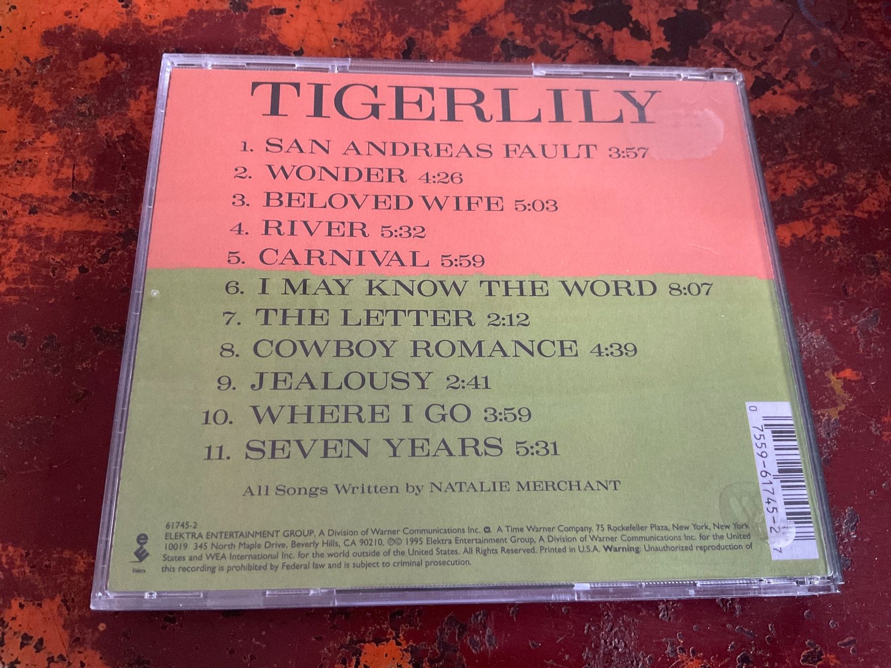 CD: Natalie Merchant Tigerlily CD – Usato da Delémont venduto da vinylfreak01 1