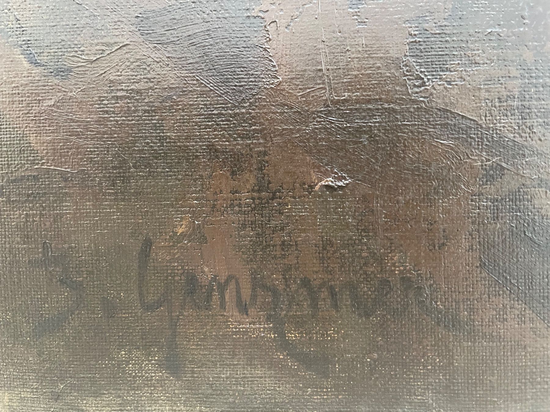 Gemälde: Berthold Genzmer -Grosses Oelgemälde - Topzustand – Gebraucht aus Fidaz von KunstsammlerGR60 1