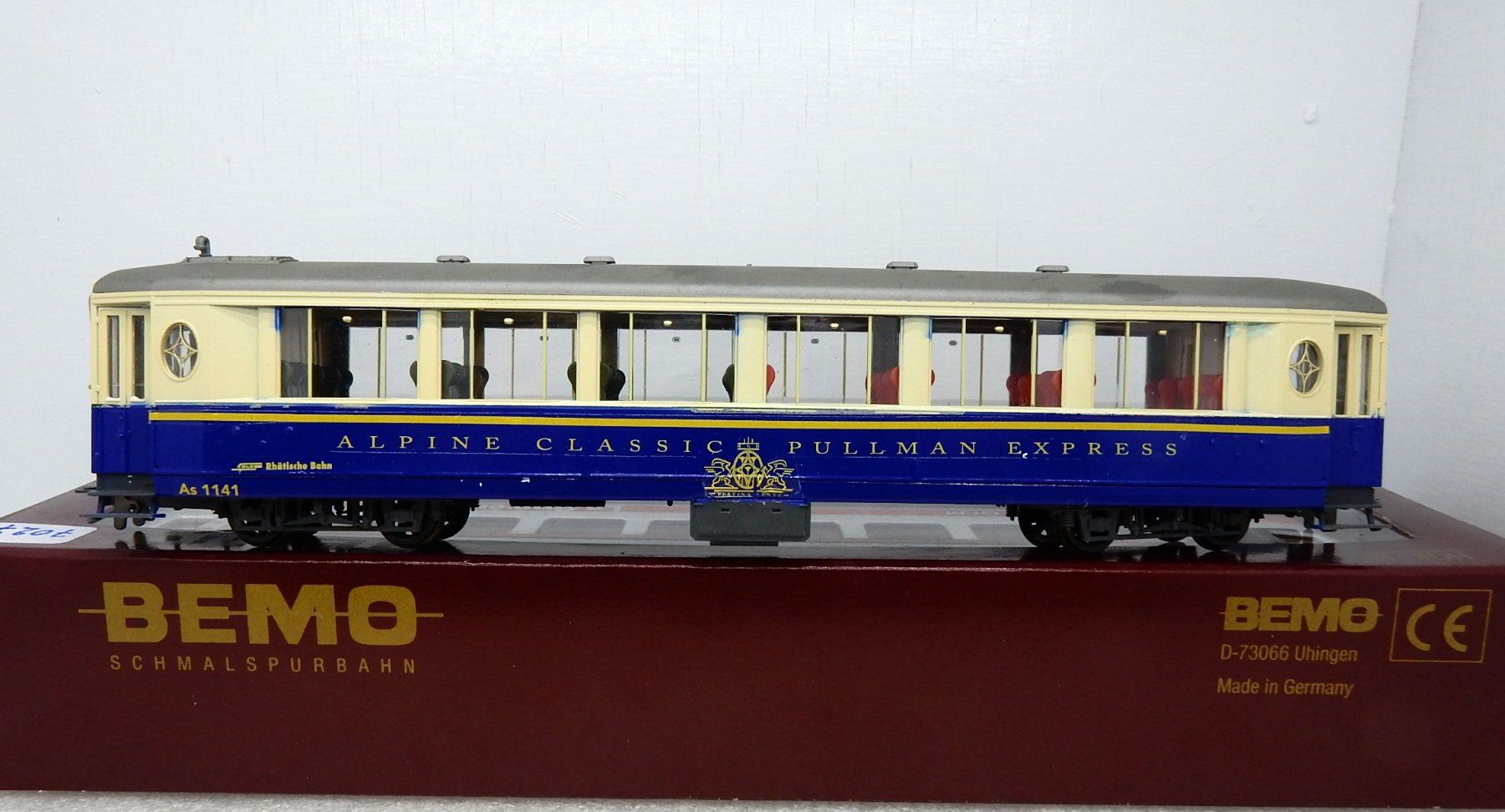 Bemo Trains électriques: Hom  - RhB "Alpine Classic Pullmann"- Voit Salon  As1141 – D'occasion à Locarno par Gudrun2