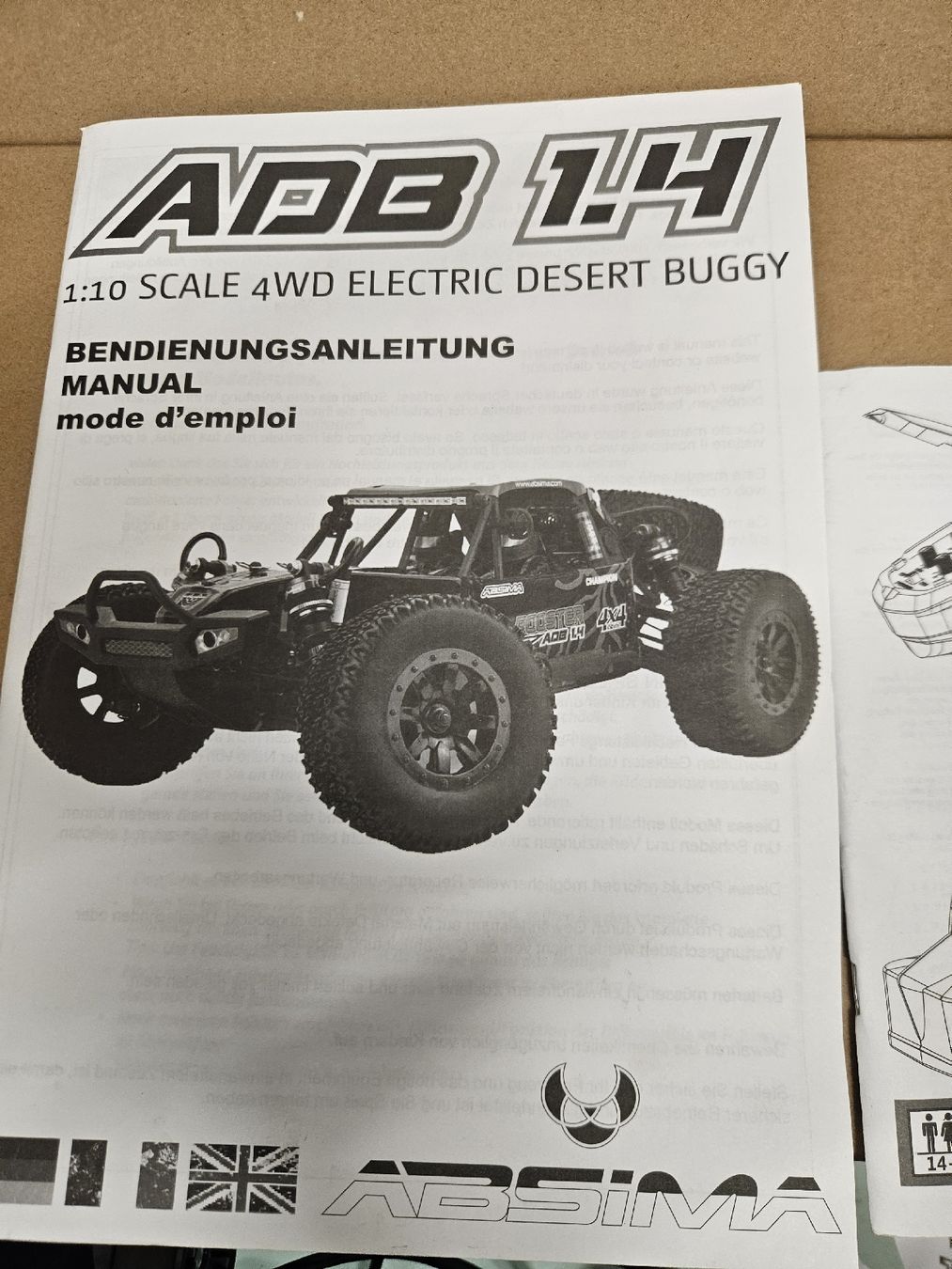 Absima RC Modellbau: Absima ADB 1.4 BL Desert Buggy Defekt – Defekt aus Oberweningen von Mgandi 7