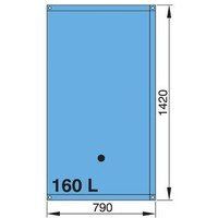 Abbeveratoi e trogoli: TANKW160 Flexible Wassertank 160 Liter – Nuovo e nell'imballaggio originale da Fétigny venduto da BNT-exVetusAG