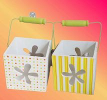 2 Schöne Windlichter