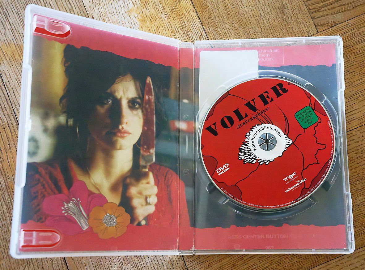 Tutti i DVDs: DVD Volver von Almodovar deutsch und spanisch – Nuovo (secondo la descrizione) da Bern venduto da Maccalvin 1