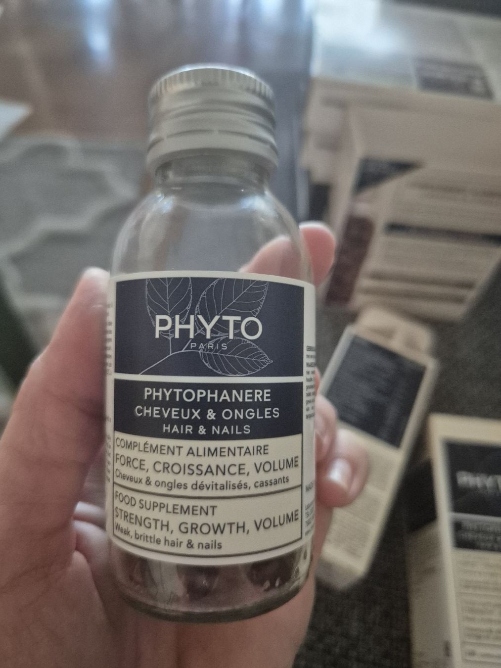 Cibi & Specialità: Complément Phyto Phytophanere cheveux ongles 2x120 caps – Nuovo e nell'imballaggio originale da Lausanne venduto da kto_8g5m 1