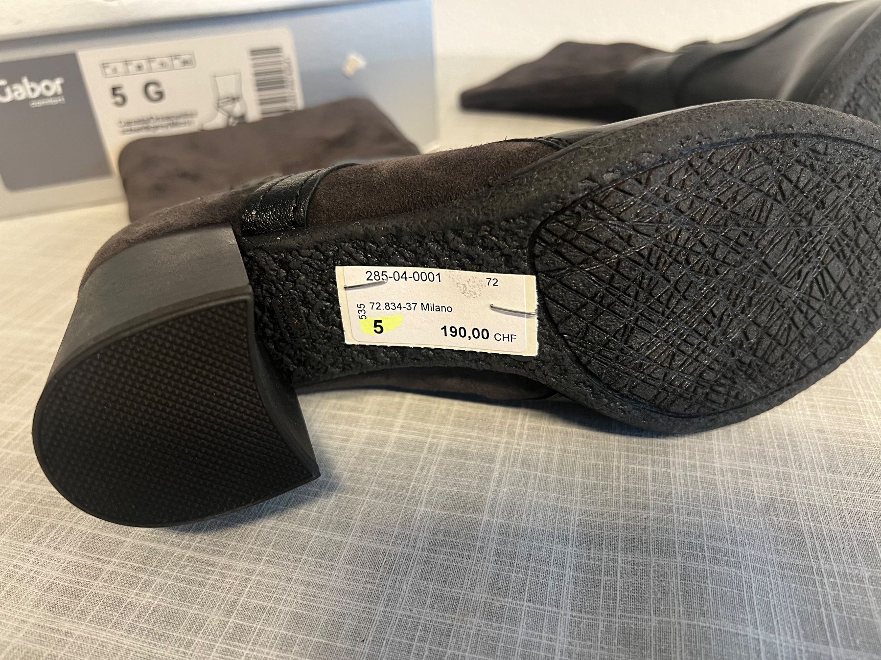 Gabor Scarpe da donna: Gabor Stiefelette Schwarz Gr.37.5 – Usato da Frauenfeld venduto da dilili 3