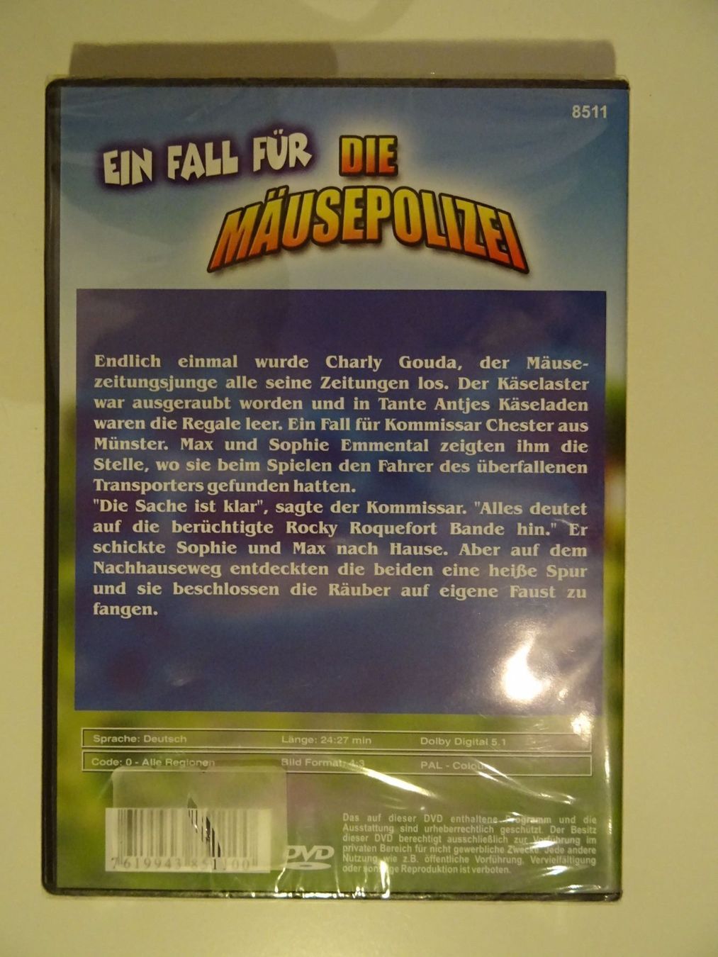 Alle DVDs: Ein Fall für die Mäusepolizei – Neu und originalverpackt aus Erstfeld von Mario_boe0 1