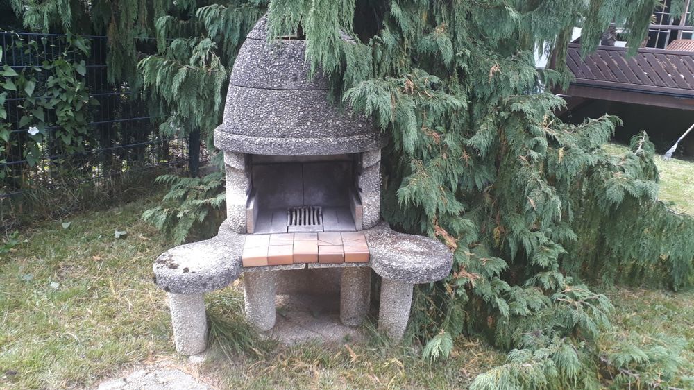 Rustikaler Gartengrill aus Stein, Chemineé für Garten Kaufen auf Ricardo