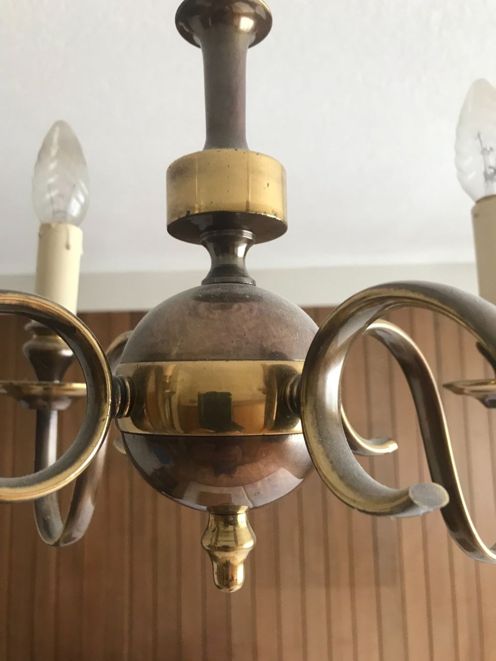Lampadari & plafoniere: Lüster / Lampe mit 4 Armen - 1960er – Usato da Biberist venduto da longimanus3 1