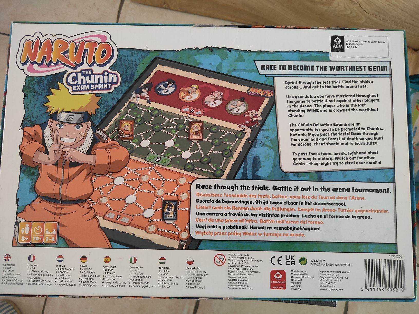 Giochi: Jeu de plateau Naruto – Nuovo (secondo la descrizione) da Baulmes venduto da cel_y9dm 1