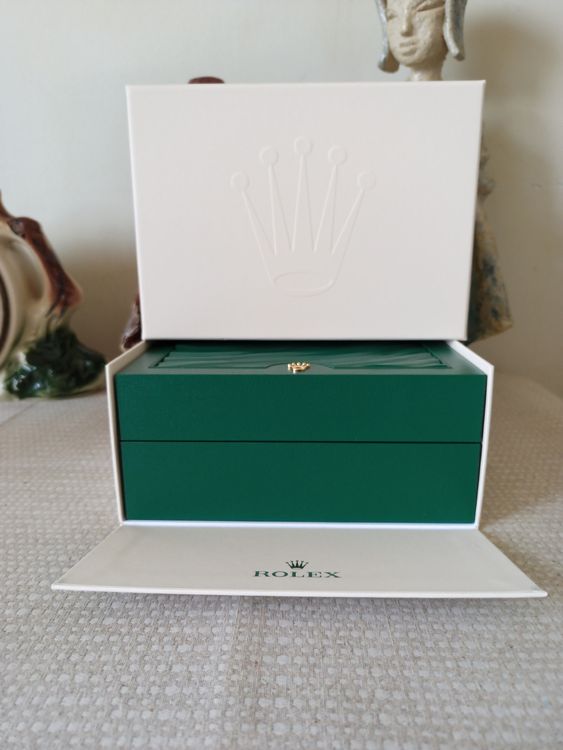 Rolex Orologi: Rolex Perpetual Date 18 K Gold/Stahl Automat Damen 26mm Box – Usato da Riehen venduto da Kmialrii 7