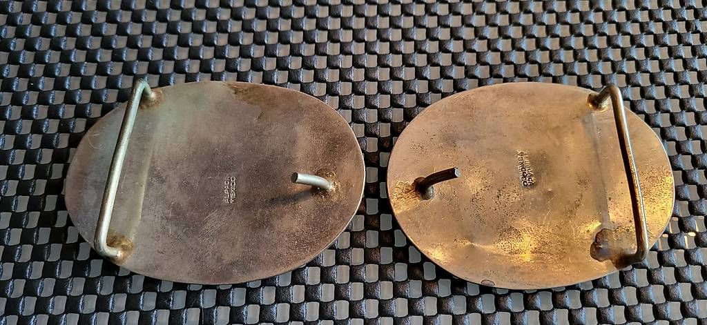 Fibbie per cinture: Gürtelschnallen mit Perlmut – Usato da Laupen BE venduto da Ursulam3635 4