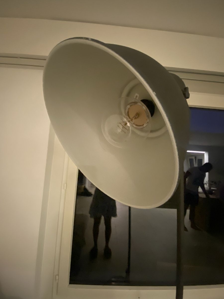 Ikea Lampen: IKEA Hektar Standleuchte dunkelgrau – Gebraucht aus Küsnacht ZH von monika2404 2