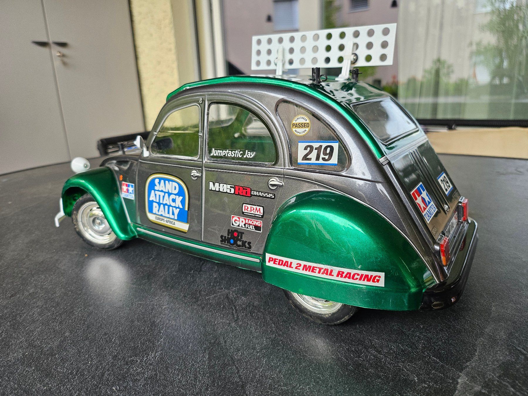 Tamiya RC Kits de montage: Tamiya M-05Ra Citröen 2CV – D'occasion à Bülach par Polini70 5